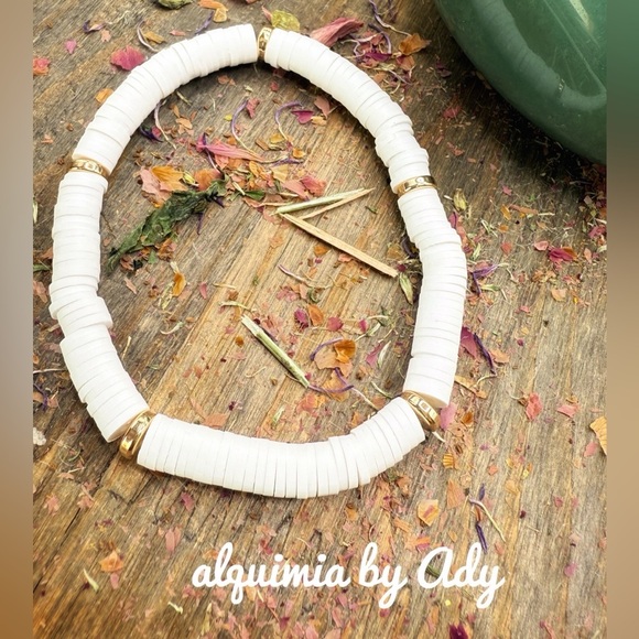 Alquimia White and Gold Bracelet - Picture 1 of 1